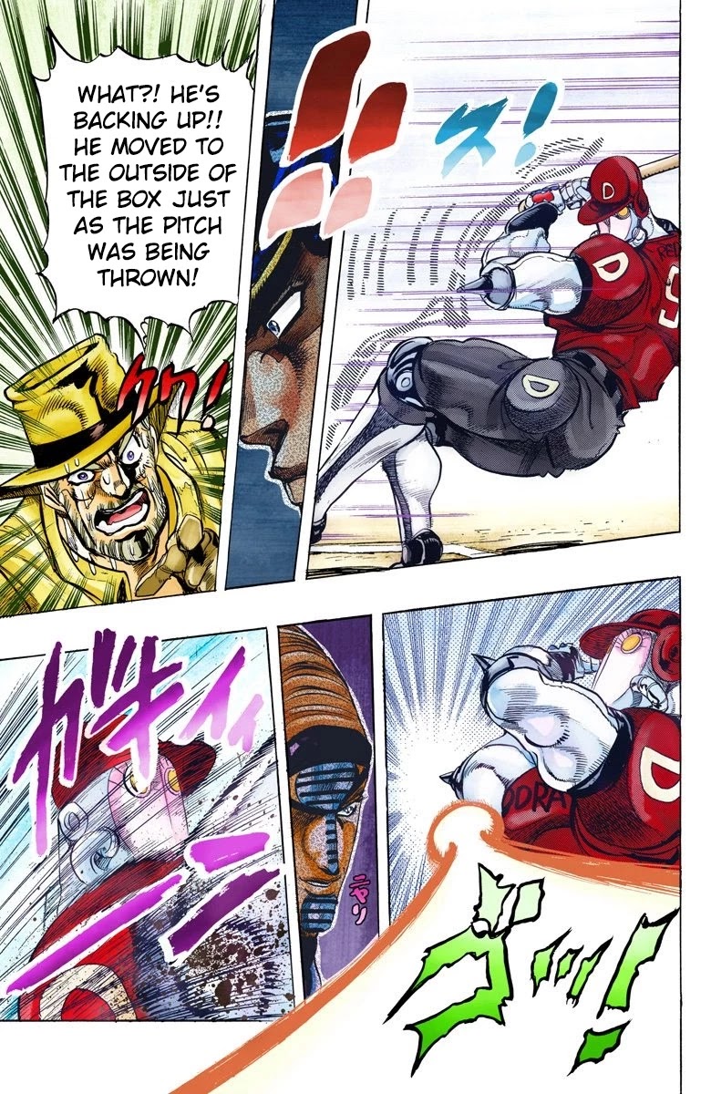 JoJo's Bizarre Adventure Part 3 - Stardust Crusaders (Official Colored) Chapter 122 page 20 - Chapter 122: D'arby the Gamer Part 9