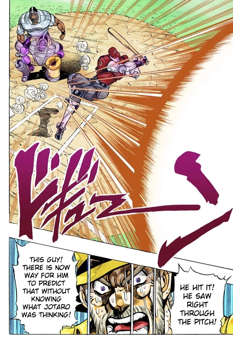 JoJo's Bizarre Adventure Part 3 - Stardust Crusaders (Official Colored) Chapter 122 page 21 - Chapter 122: D'arby the Gamer Part 9