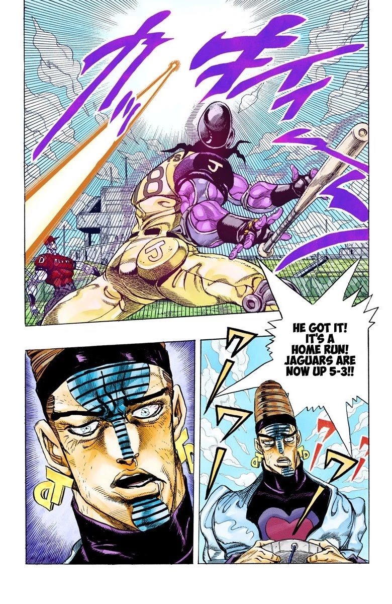 JoJo's Bizarre Adventure Part 3 - Stardust Crusaders (Official Colored) Chapter 124 page 13 - Chapter 124: D'arby the Gamer Part 11