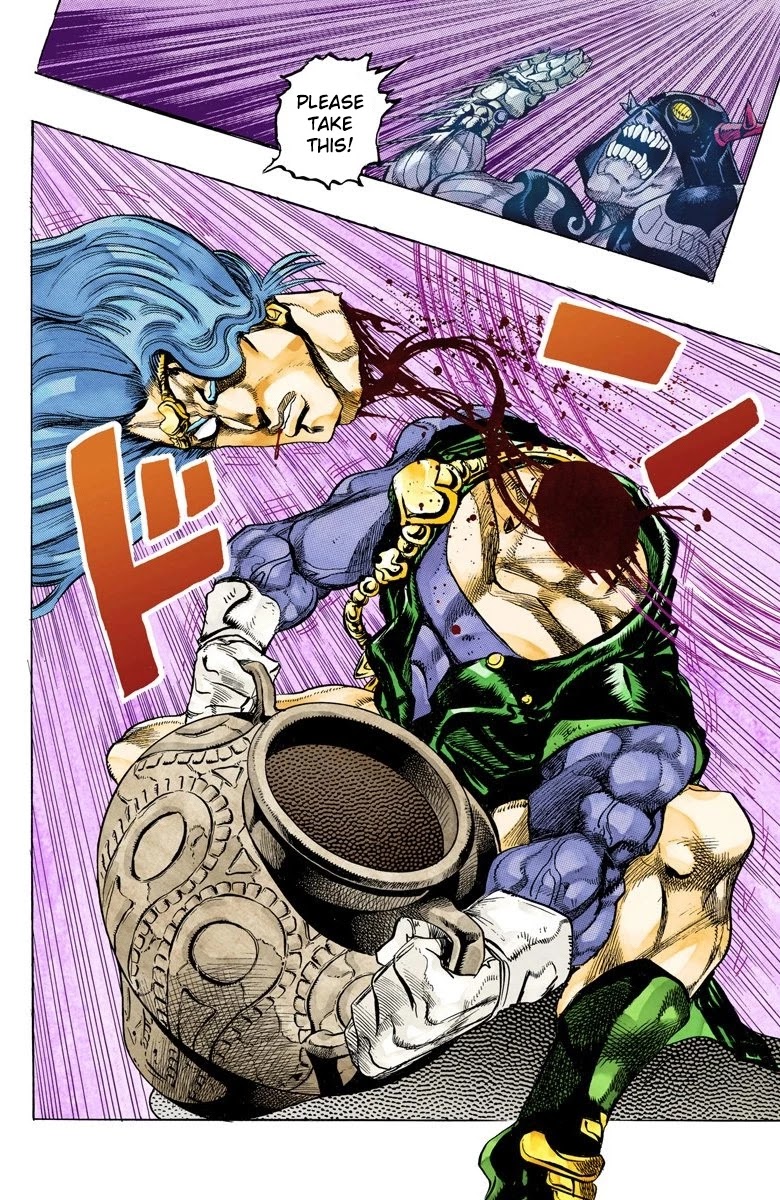 JoJo's Bizarre Adventure Part 3 - Stardust Crusaders (Official Colored) Chapter 125 page 13 - Chapter 125: The Spirit of Emptiness, Vanilla Ice Part 1