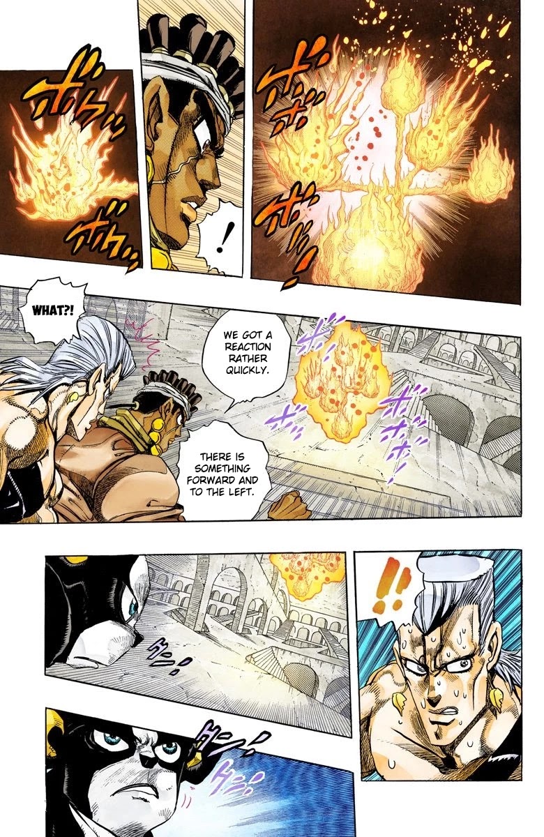 JoJo's Bizarre Adventure Part 3 - Stardust Crusaders (Official Colored) Chapter 126 page 10 - Chapter 126: The Spirit of Emptiness, Vanilla Ice Part 2