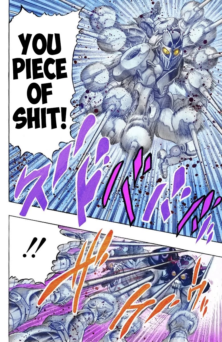 JoJo's Bizarre Adventure Part 3 - Stardust Crusaders (Official Colored) Chapter 127 page 11 - Chapter 127: The Spirit of Emptiness, Vanilla Ice Part 3