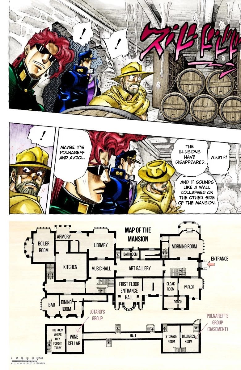 JoJo's Bizarre Adventure Part 3 - Stardust Crusaders (Official Colored) Chapter 127 page 13 - Chapter 127: The Spirit of Emptiness, Vanilla Ice Part 3