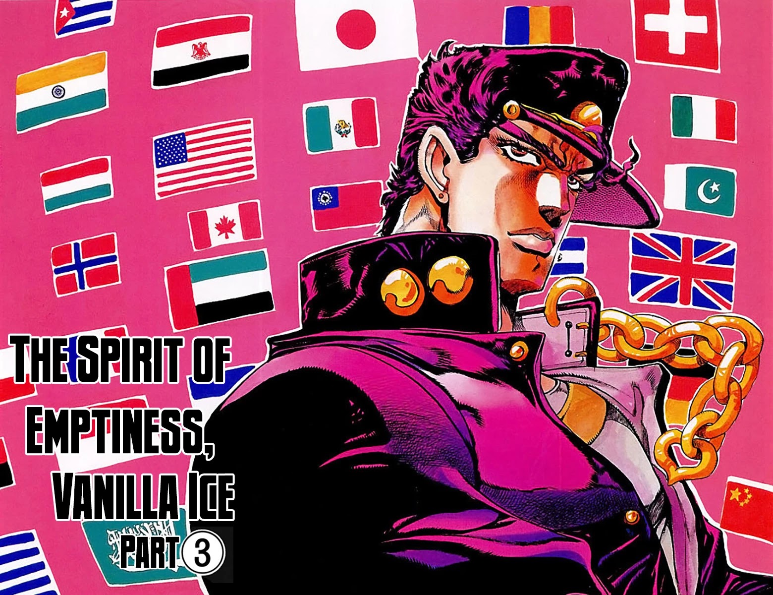 JoJo's Bizarre Adventure Part 3 - Stardust Crusaders (Official Colored) Chapter 127 page 3 - Chapter 127: The Spirit of Emptiness, Vanilla Ice Part 3