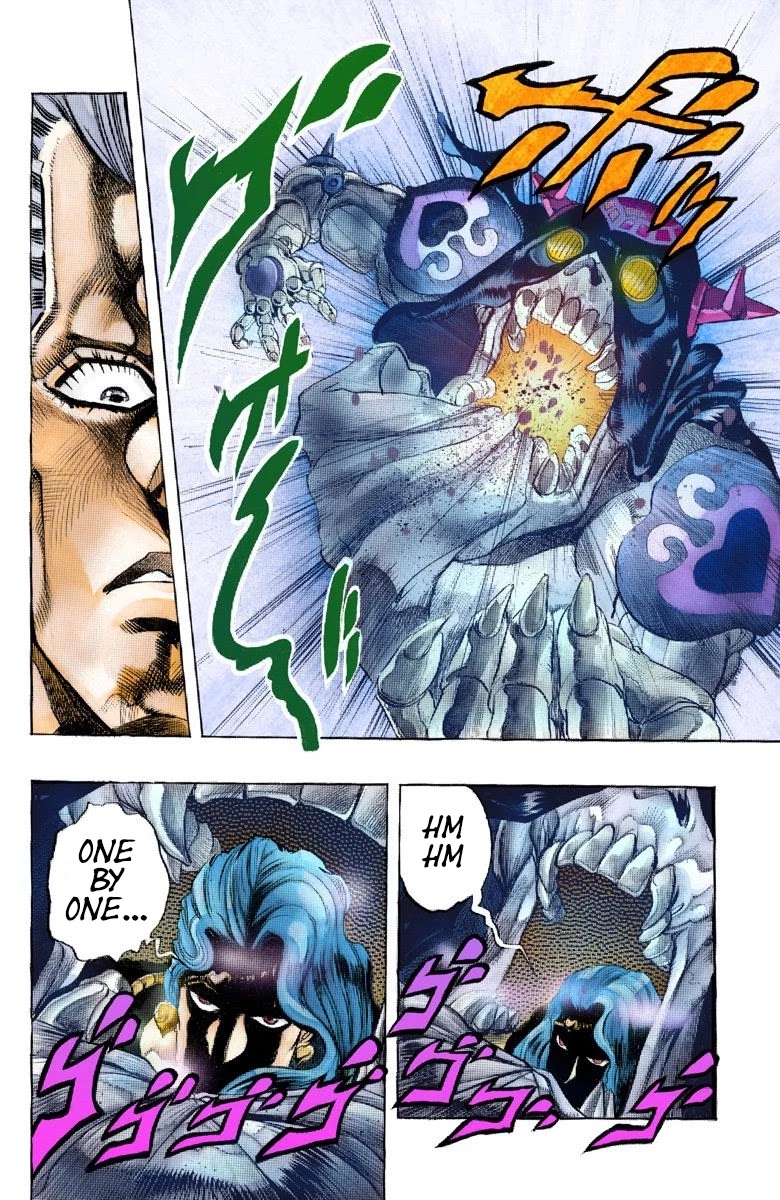 JoJo's Bizarre Adventure Part 3 - Stardust Crusaders (Official Colored) Chapter 127 page 8 - Chapter 127: The Spirit of Emptiness, Vanilla Ice Part 3