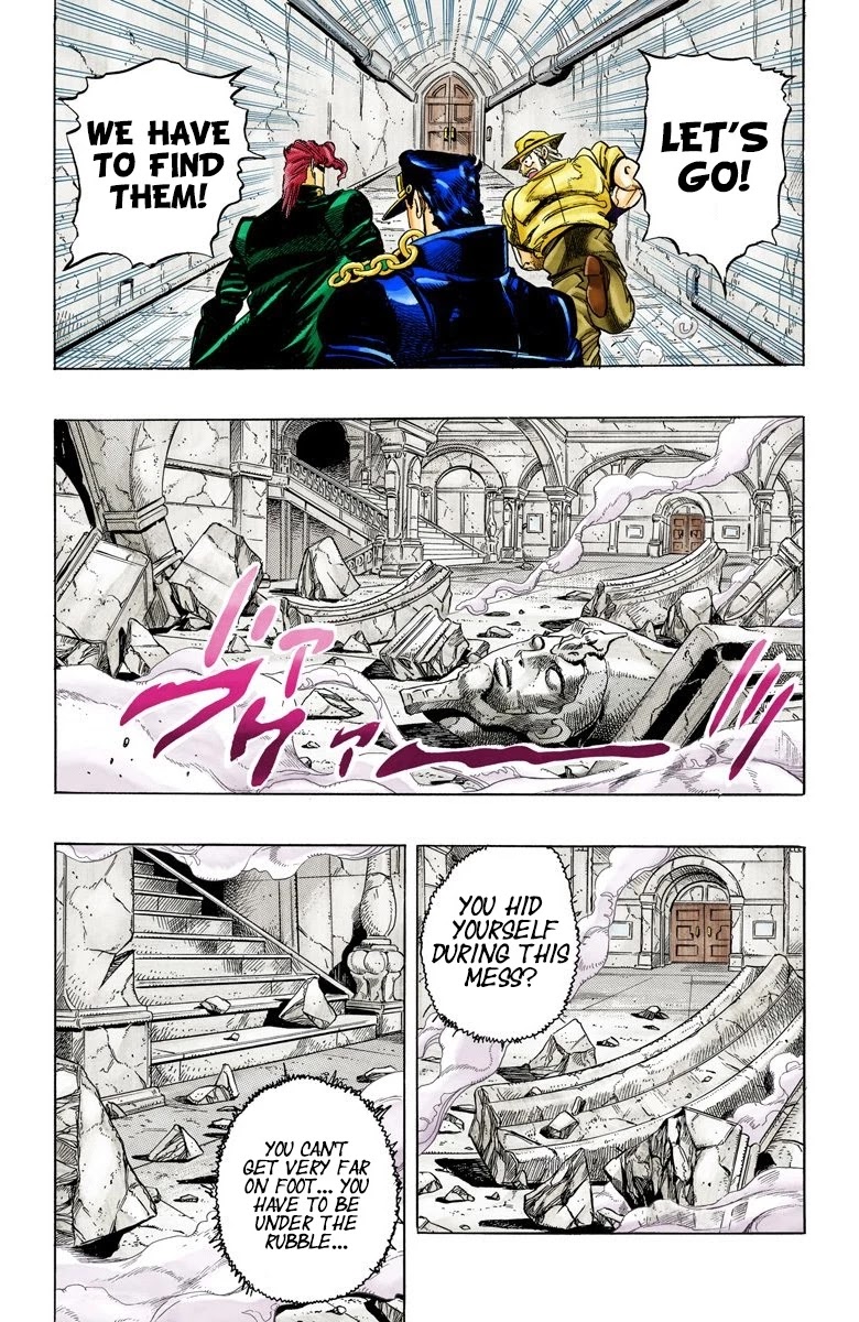 JoJo's Bizarre Adventure Part 3 - Stardust Crusaders (Official Colored) Chapter 128 page 15 - Chapter 128: The Spirit of Emptiness, Vanilla Ice Part 4