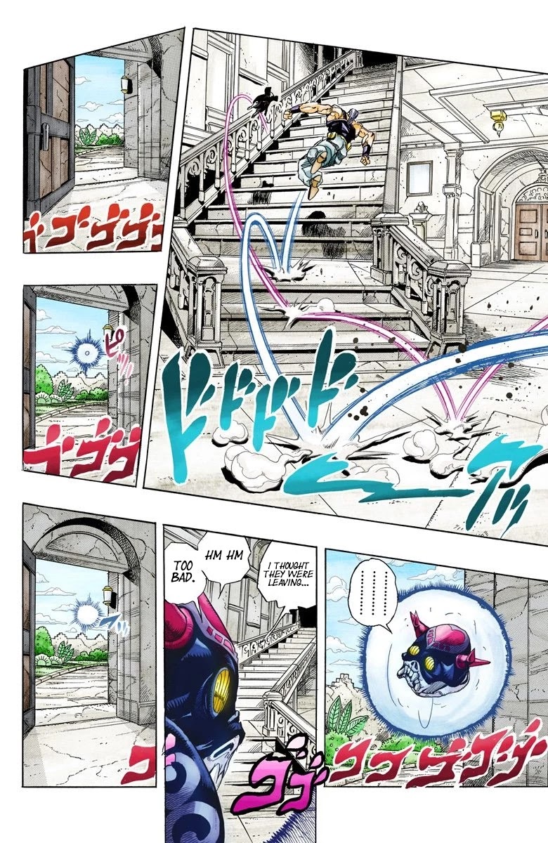 JoJo's Bizarre Adventure Part 3 - Stardust Crusaders (Official Colored) Chapter 128 page 3 - Chapter 128: The Spirit of Emptiness, Vanilla Ice Part 4