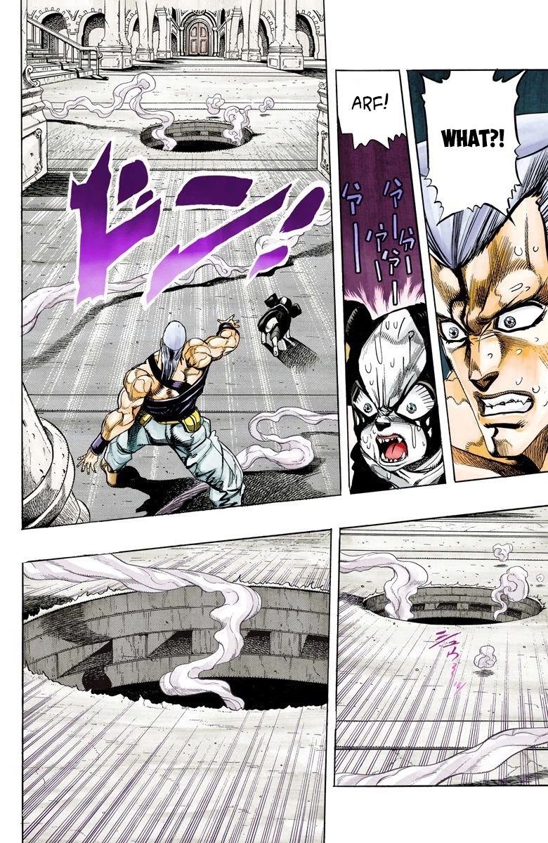 JoJo's Bizarre Adventure Part 3 - Stardust Crusaders (Official Colored) Chapter 128 page 5 - Chapter 128: The Spirit of Emptiness, Vanilla Ice Part 4