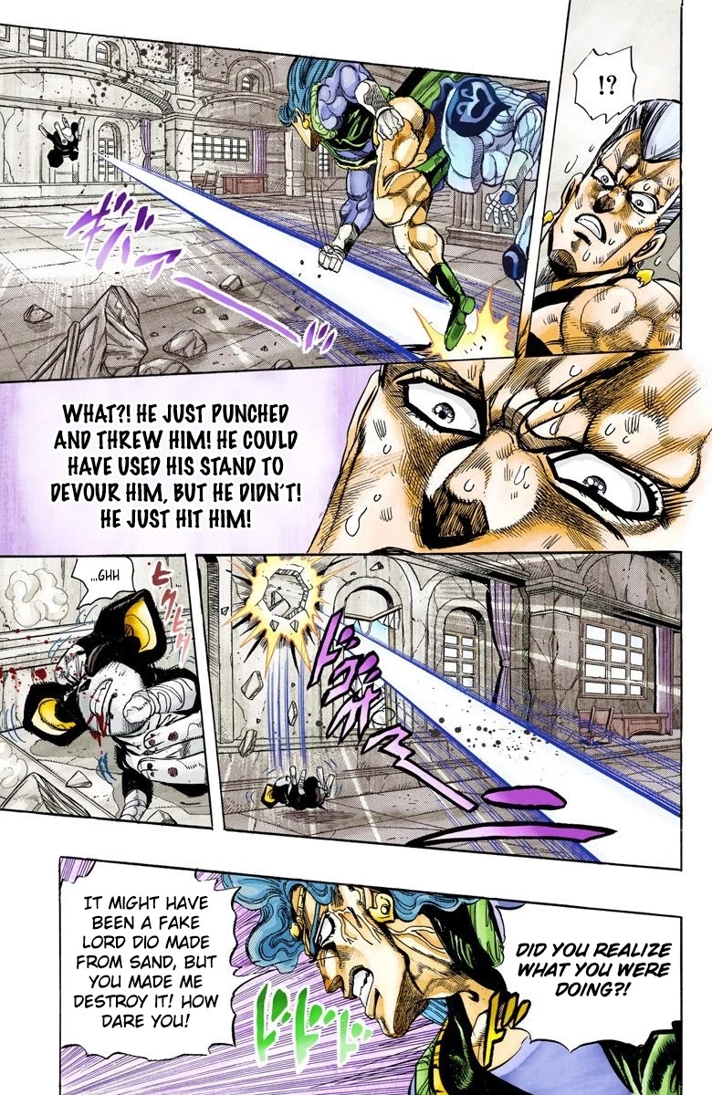 JoJo's Bizarre Adventure Part 3 - Stardust Crusaders (Official Colored) Chapter 129 page 10 - Chapter 129: The Spirit of Emptiness, Vanilla Ice Part 5