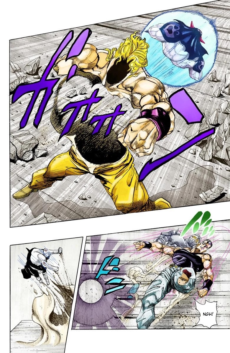 JoJo's Bizarre Adventure Part 3 - Stardust Crusaders (Official Colored) Chapter 129 page 7 - Chapter 129: The Spirit of Emptiness, Vanilla Ice Part 5