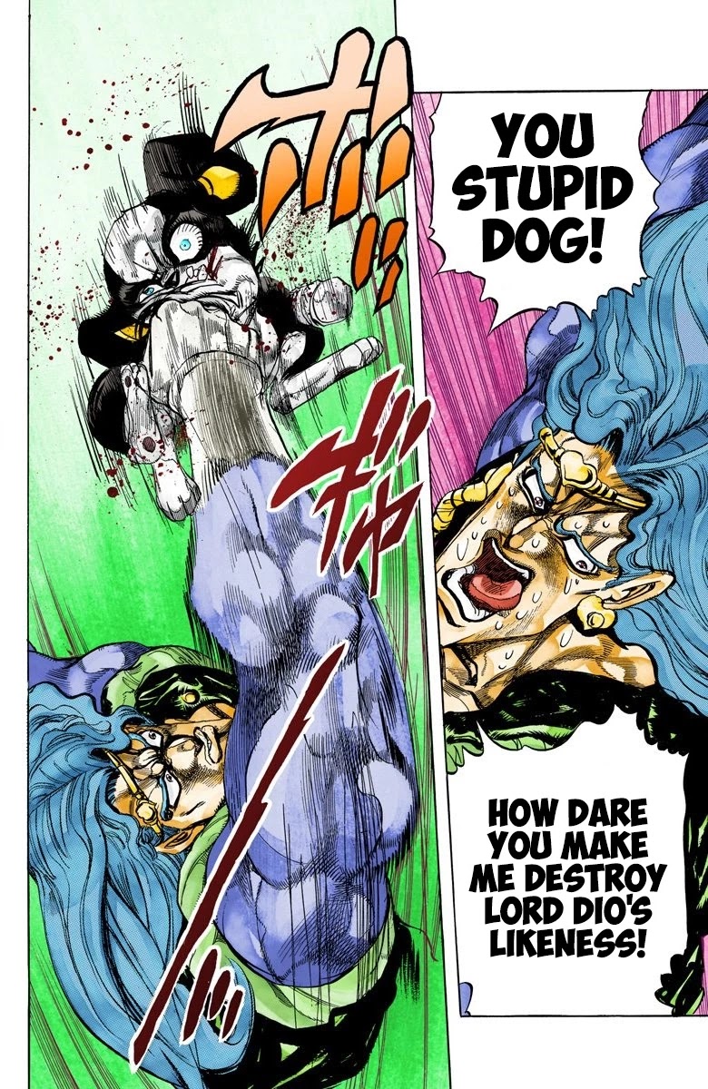 JoJo's Bizarre Adventure Part 3 - Stardust Crusaders (Official Colored) Chapter 129 page 9 - Chapter 129: The Spirit of Emptiness, Vanilla Ice Part 5