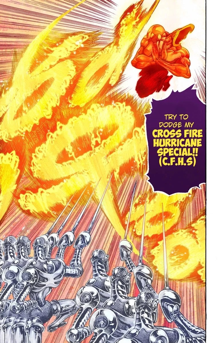 JoJo's Bizarre Adventure Part 3 - Stardust Crusaders (Official Colored) Chapter 13 page 10 - Chapter 13: Silver Chariot Part 3