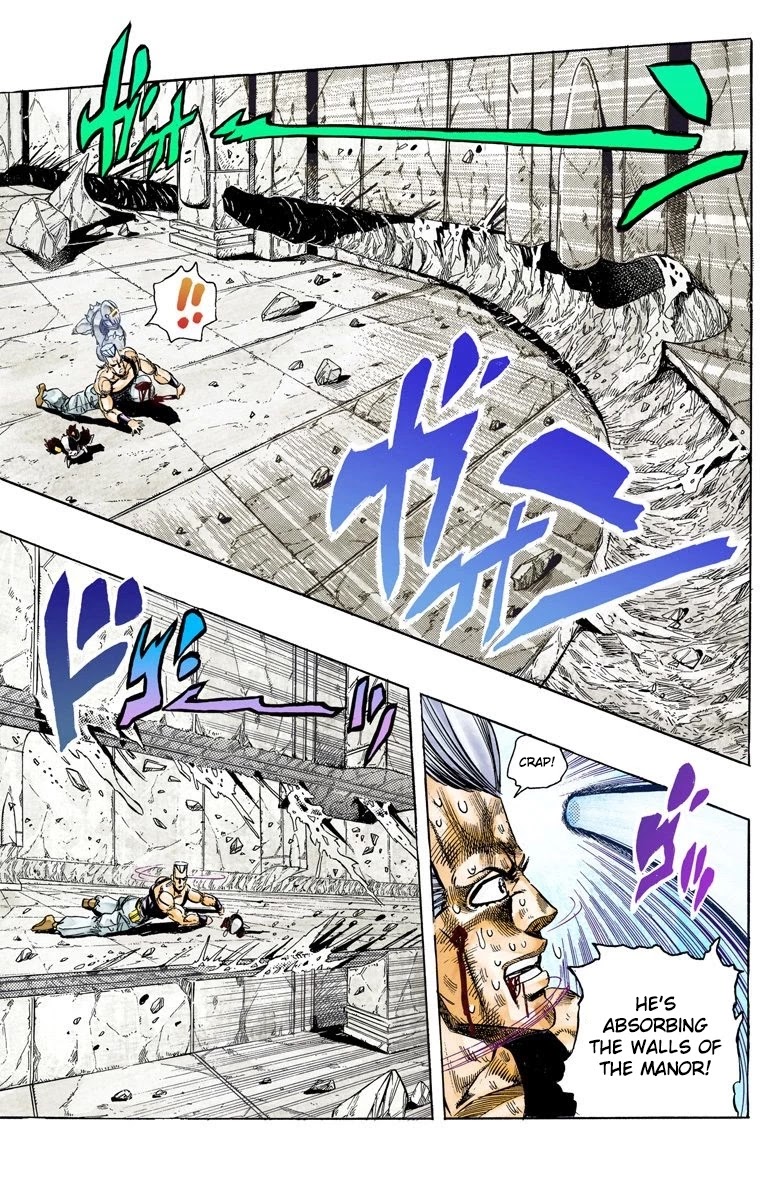 JoJo's Bizarre Adventure Part 3 - Stardust Crusaders (Official Colored) Chapter 130 page 18 - Chapter 130: The Spirit of Emptiness, Vanilla Ice Part 6