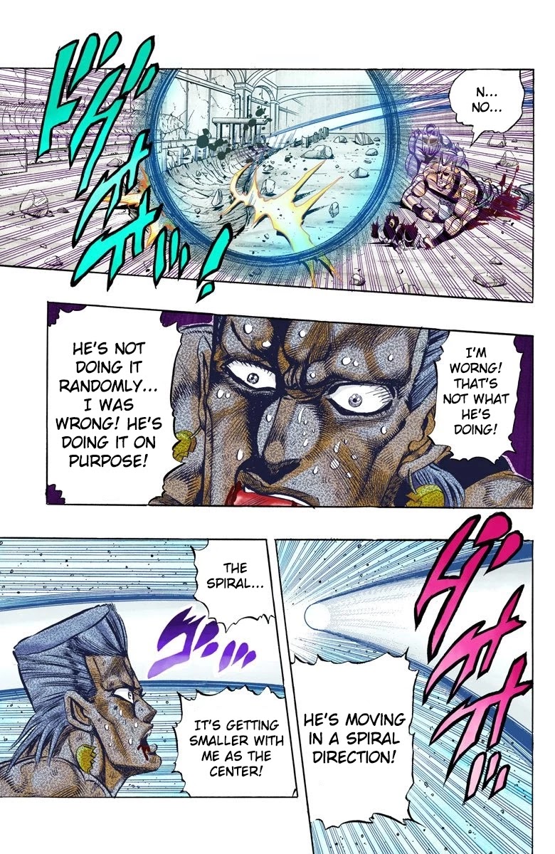 JoJo's Bizarre Adventure Part 3 - Stardust Crusaders (Official Colored) Chapter 130 page 20 - Chapter 130: The Spirit of Emptiness, Vanilla Ice Part 6