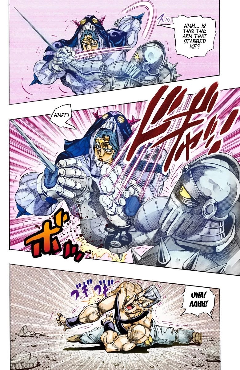 JoJo's Bizarre Adventure Part 3 - Stardust Crusaders (Official Colored) Chapter 130 page 9 - Chapter 130: The Spirit of Emptiness, Vanilla Ice Part 6
