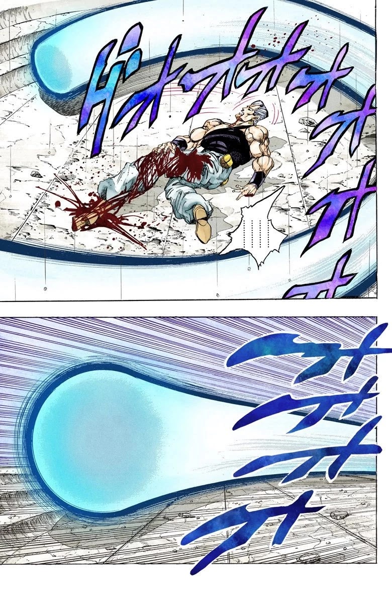 JoJo's Bizarre Adventure Part 3 - Stardust Crusaders (Official Colored) Chapter 131 page 10 - Chapter 131: The Spirit of Emptiness, Vanilla Ice Part 7