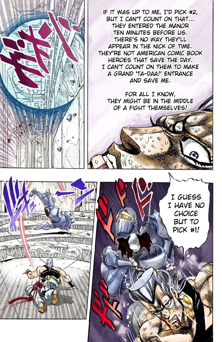 JoJo's Bizarre Adventure Part 3 - Stardust Crusaders (Official Colored) Chapter 131 page 6 - Chapter 131: The Spirit of Emptiness, Vanilla Ice Part 7