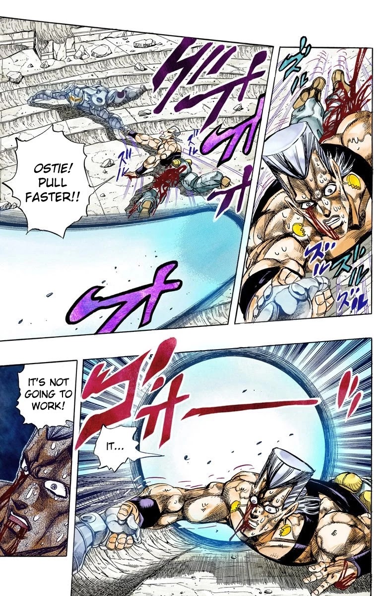 JoJo's Bizarre Adventure Part 3 - Stardust Crusaders (Official Colored) Chapter 131 page 8 - Chapter 131: The Spirit of Emptiness, Vanilla Ice Part 7