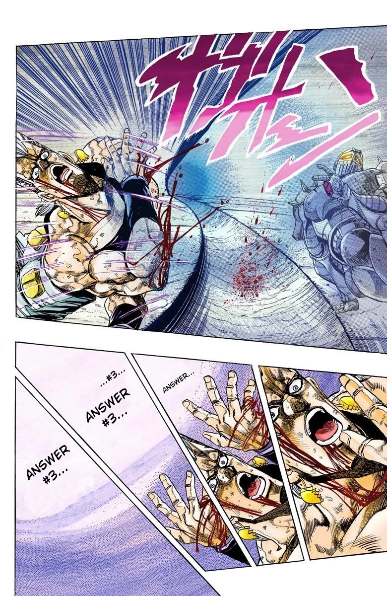 JoJo's Bizarre Adventure Part 3 - Stardust Crusaders (Official Colored) Chapter 131 page 9 - Chapter 131: The Spirit of Emptiness, Vanilla Ice Part 7