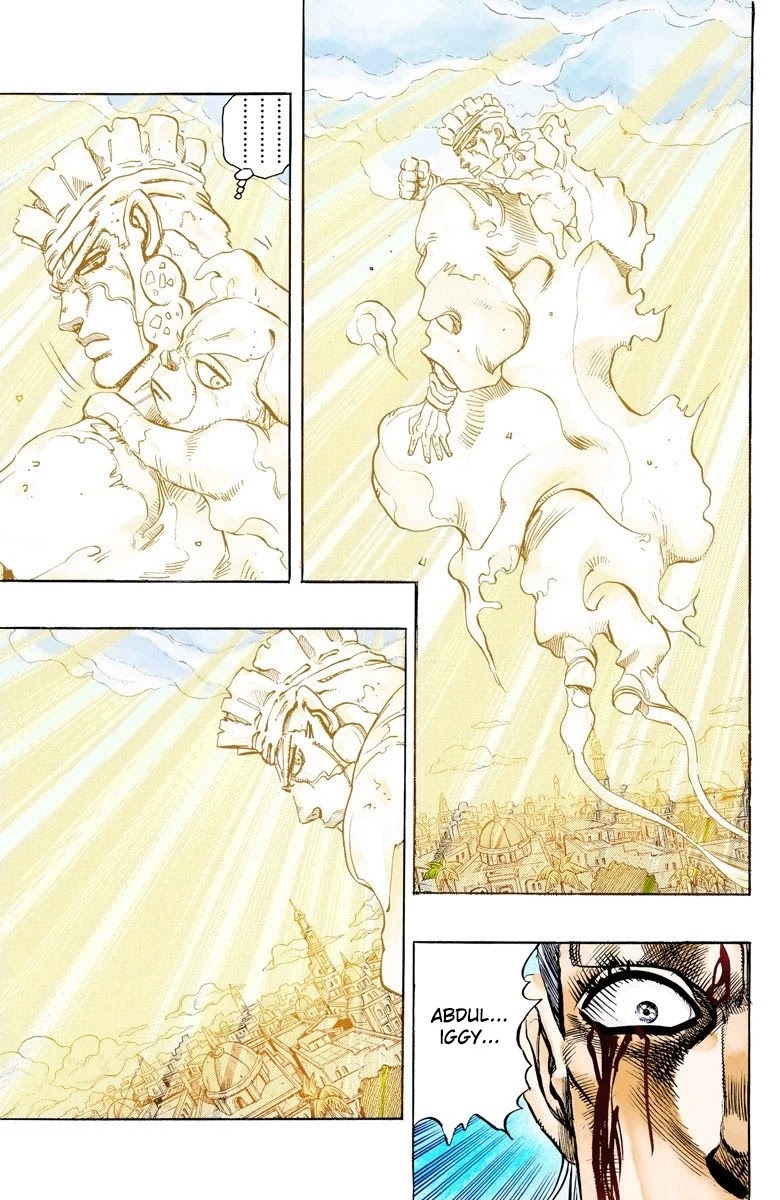 JoJo's Bizarre Adventure Part 3 - Stardust Crusaders (Official Colored) Chapter 132 page 18 - Chapter 132: The Spirit of Emptiness, Vanilla Ice Part 8