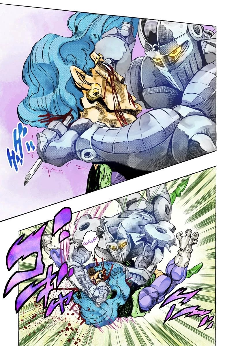 JoJo's Bizarre Adventure Part 3 - Stardust Crusaders (Official Colored) Chapter 132 page 4 - Chapter 132: The Spirit of Emptiness, Vanilla Ice Part 8