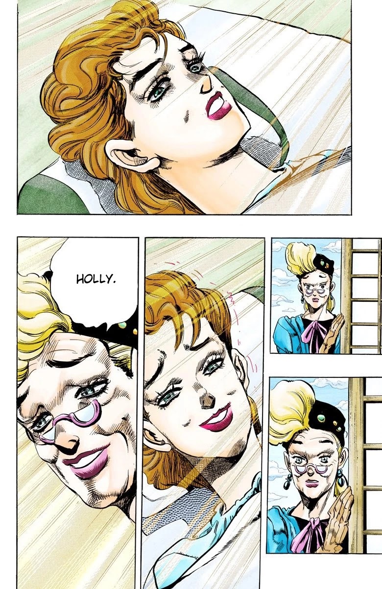JoJo's Bizarre Adventure Part 3 - Stardust Crusaders (Official Colored) Chapter 133 page 16 - Chapter 133: Suzie Q Joestar Visits Her Daughter