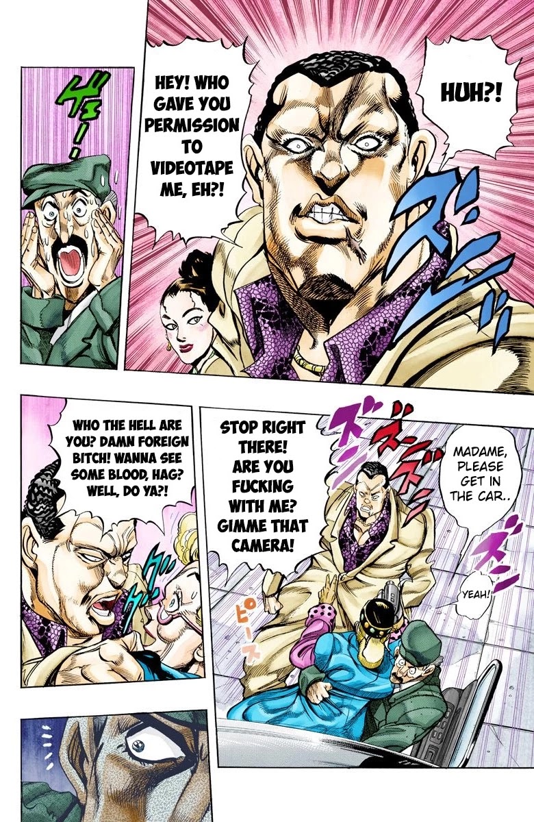JoJo's Bizarre Adventure Part 3 - Stardust Crusaders (Official Colored) Chapter 133 page 8 - Chapter 133: Suzie Q Joestar Visits Her Daughter