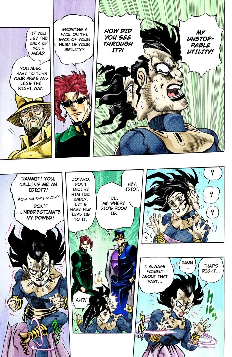 JoJo's Bizarre Adventure Part 3 - Stardust Crusaders (Official Colored) Chapter 134 page 13 - Chapter 134: DIO's World Part 1