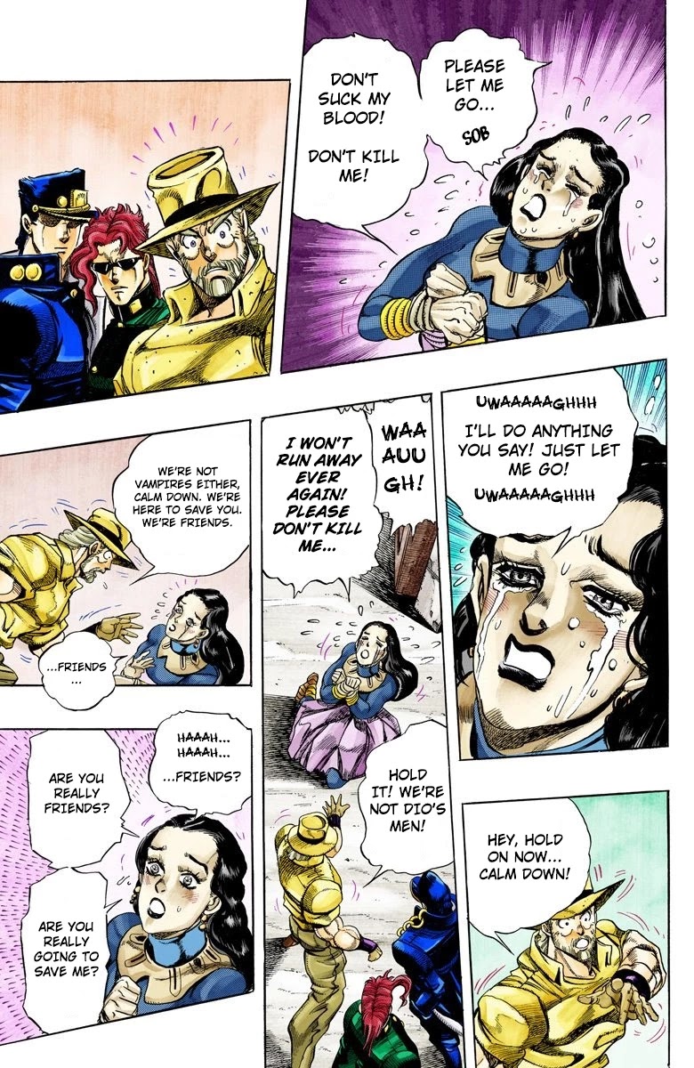 JoJo's Bizarre Adventure Part 3 - Stardust Crusaders (Official Colored) Chapter 134 page 9 - Chapter 134: DIO's World Part 1
