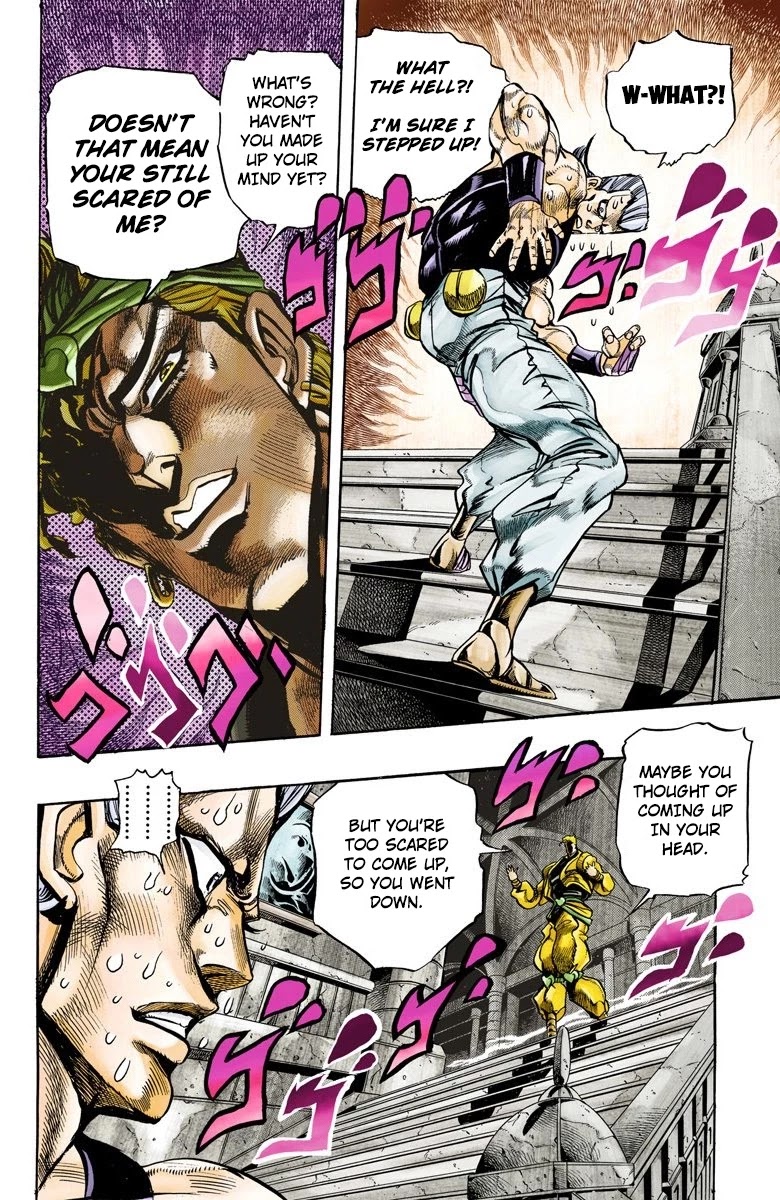 JoJo's Bizarre Adventure Part 3 - Stardust Crusaders (Official Colored) Chapter 135 page 10 - Chapter 135: DIO's World Part 2