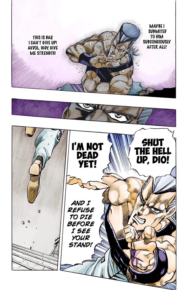 JoJo's Bizarre Adventure Part 3 - Stardust Crusaders (Official Colored) Chapter 135 page 14 - Chapter 135: DIO's World Part 2