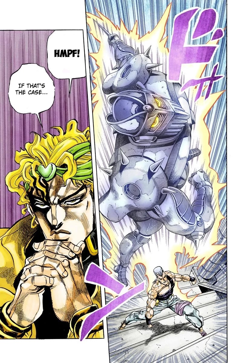 JoJo's Bizarre Adventure Part 3 - Stardust Crusaders (Official Colored) Chapter 135 page 15 - Chapter 135: DIO's World Part 2
