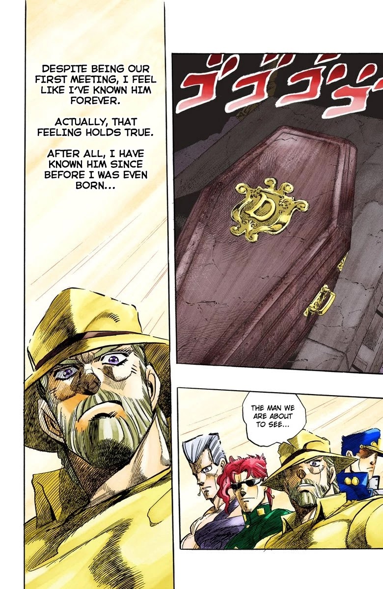 JoJo's Bizarre Adventure Part 3 - Stardust Crusaders (Official Colored) Chapter 136 page 10 - Chapter 136: DIO's World Part 3