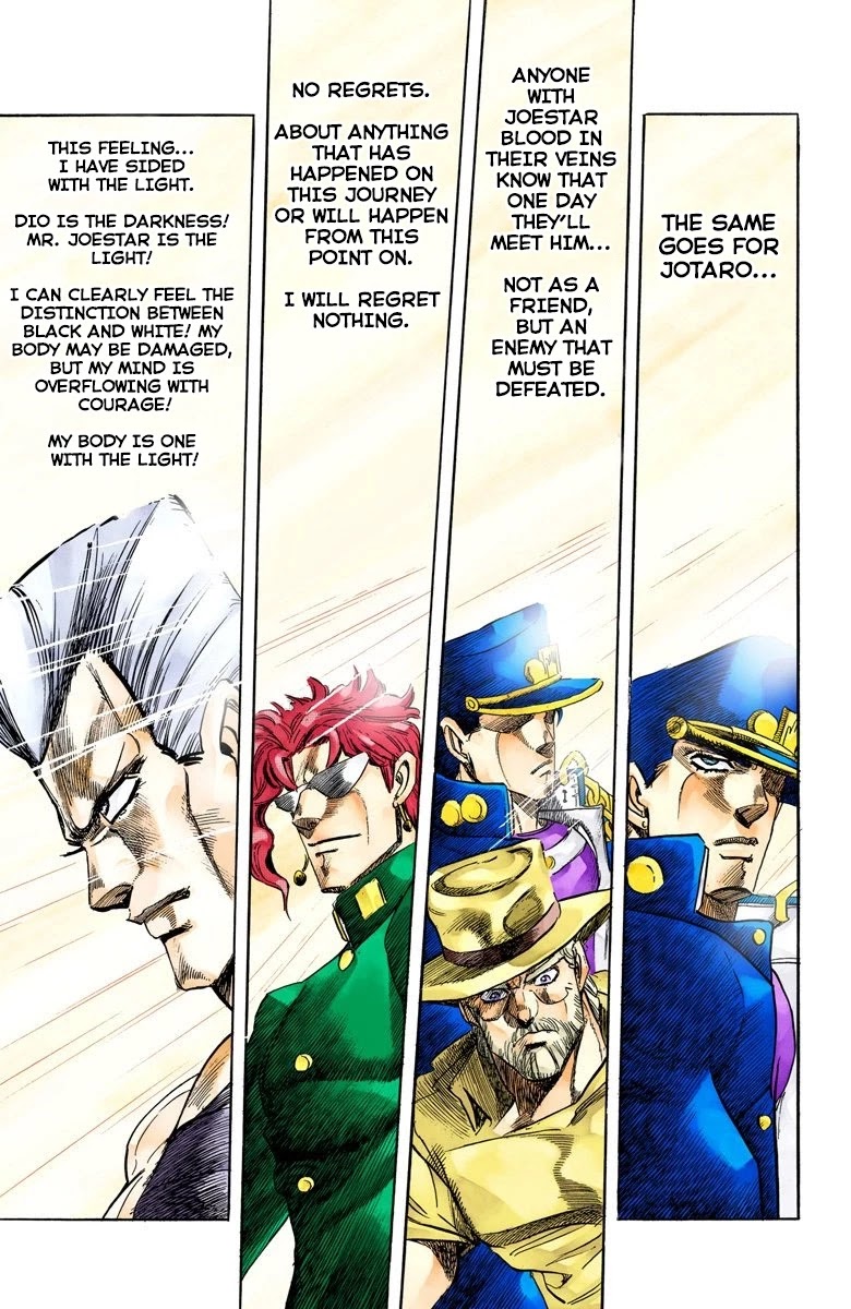 JoJo's Bizarre Adventure Part 3 - Stardust Crusaders (Official Colored) Chapter 136 page 11 - Chapter 136: DIO's World Part 3