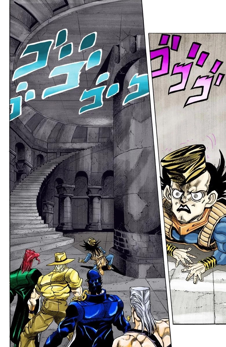JoJo's Bizarre Adventure Part 3 - Stardust Crusaders (Official Colored) Chapter 136 page 6 - Chapter 136: DIO's World Part 3