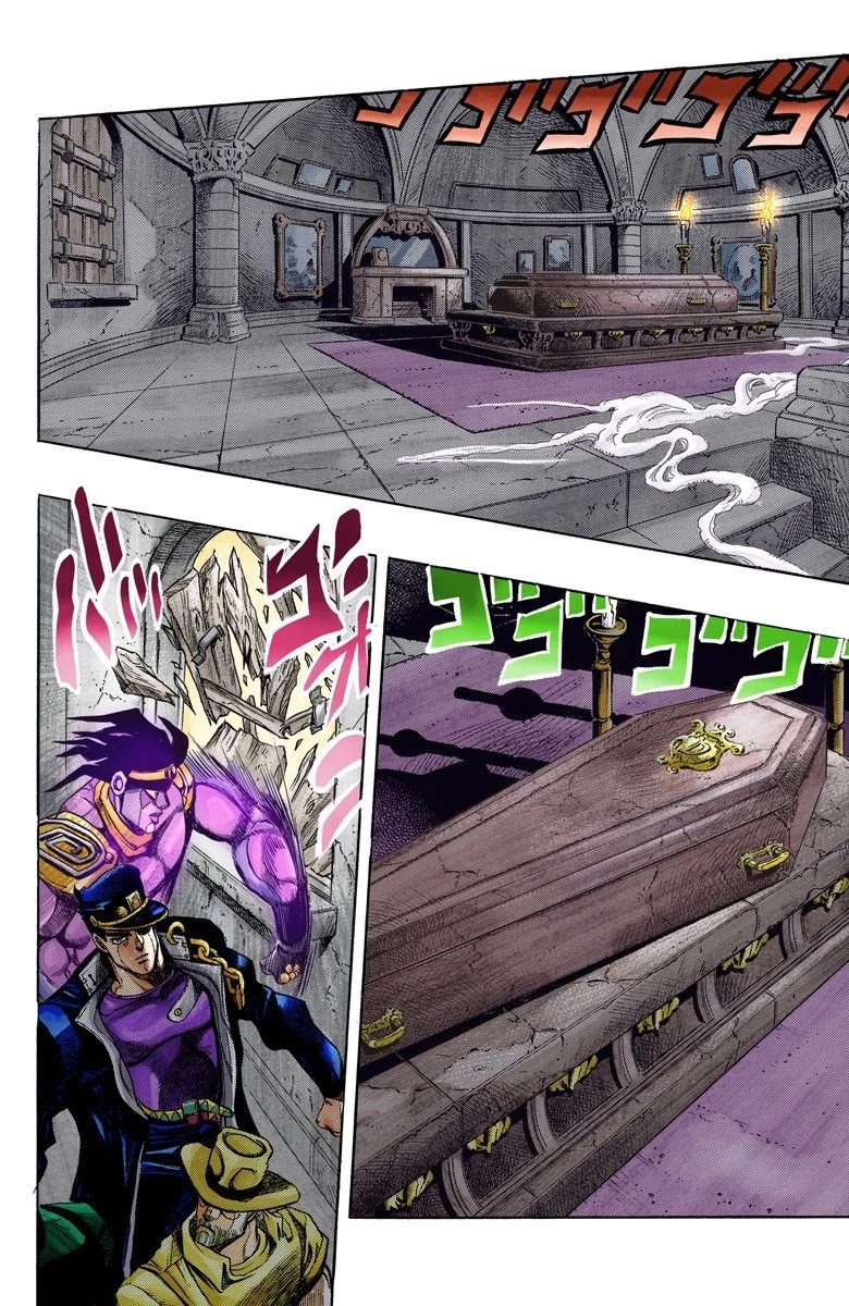 JoJo's Bizarre Adventure Part 3 - Stardust Crusaders (Official Colored) Chapter 136 page 8 - Chapter 136: DIO's World Part 3