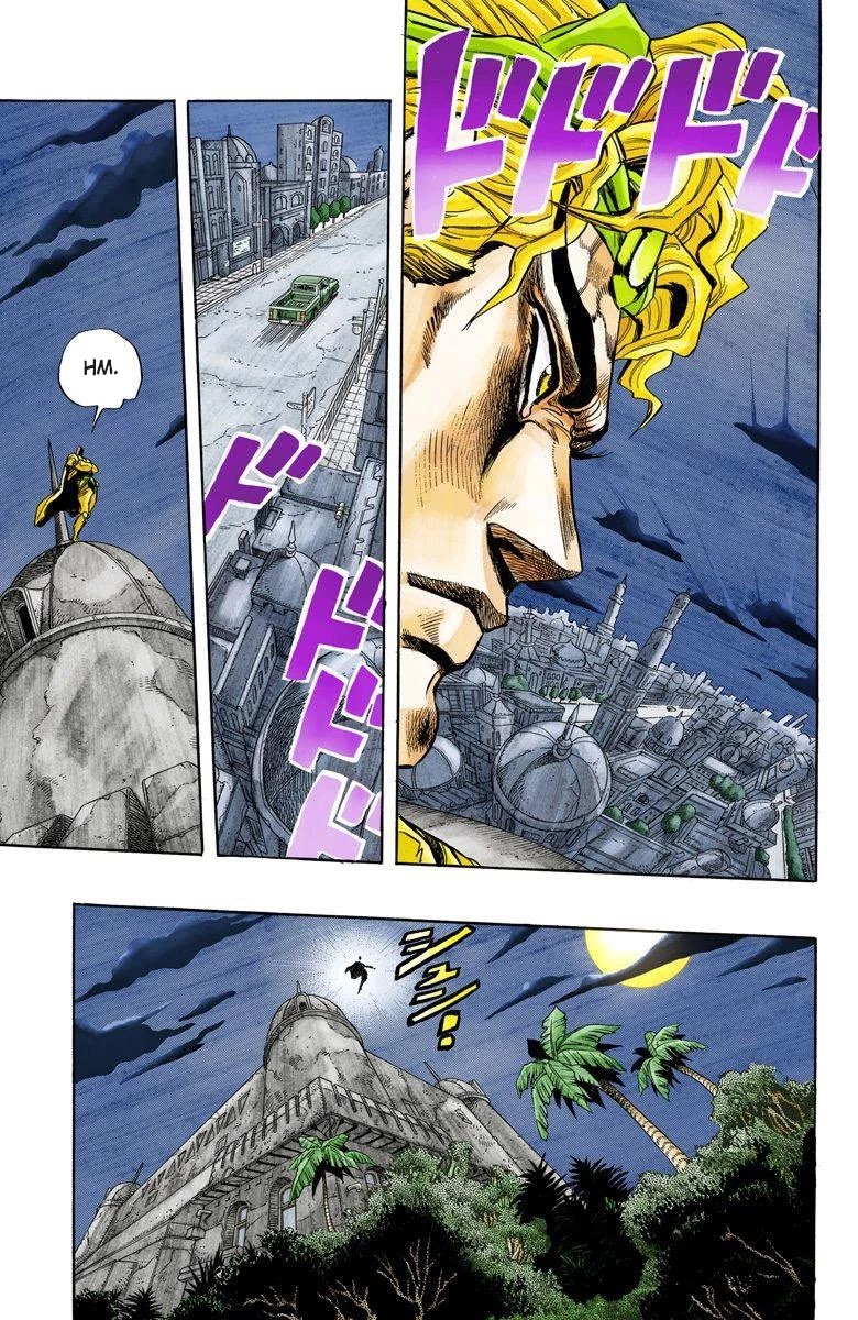 JoJo's Bizarre Adventure Part 3 - Stardust Crusaders (Official Colored) Chapter 137 page 14 - Chapter 137: DIO's World Part 4