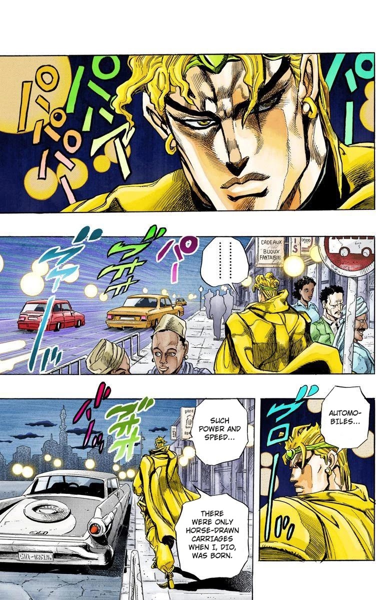 JoJo's Bizarre Adventure Part 3 - Stardust Crusaders (Official Colored) Chapter 137 page 18 - Chapter 137: DIO's World Part 4