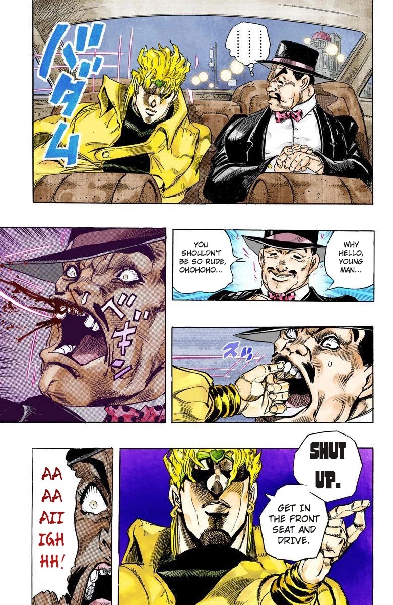 JoJo's Bizarre Adventure Part 3 - Stardust Crusaders (Official Colored) Chapter 137 page 20 - Chapter 137: DIO's World Part 4