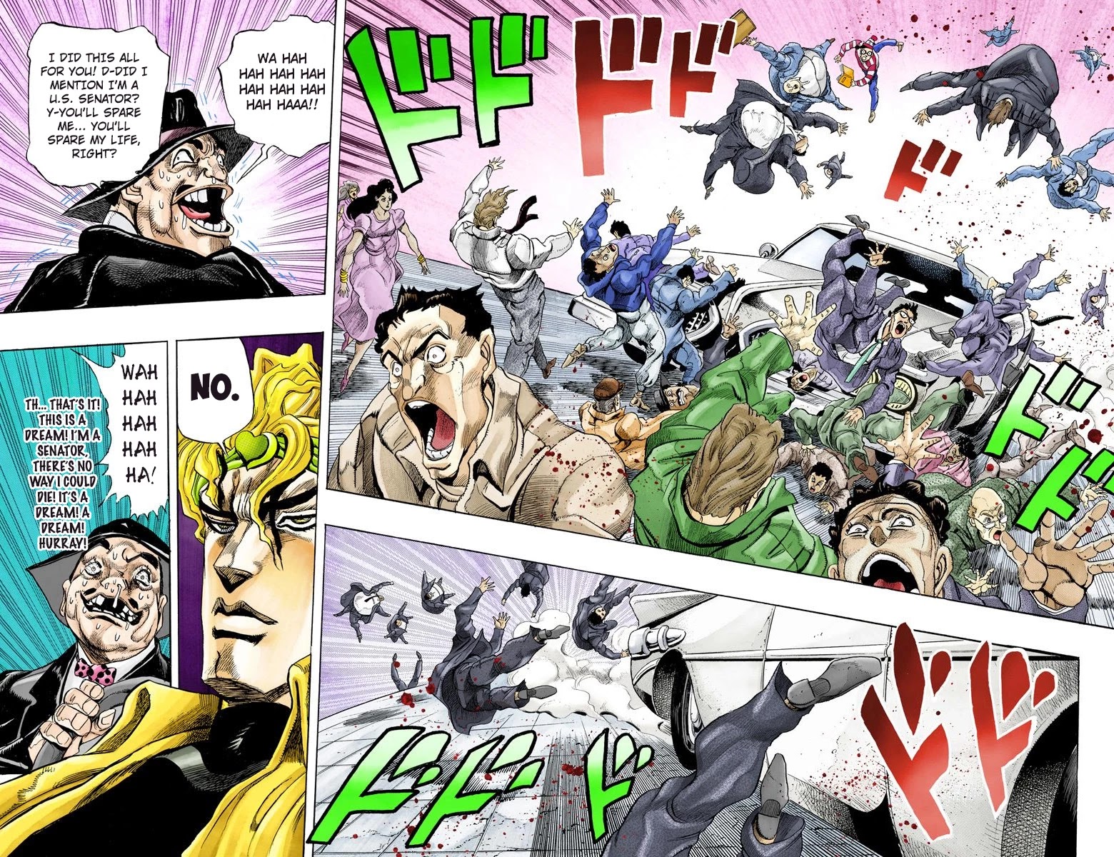 JoJo's Bizarre Adventure Part 3 - Stardust Crusaders (Official Colored) Chapter 138 page 17 - Chapter 138: DIO's World Part 5