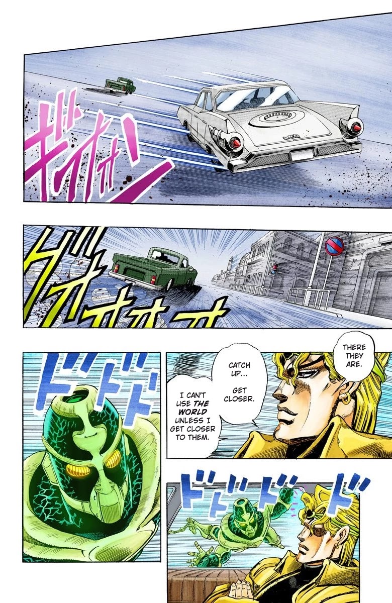 JoJo's Bizarre Adventure Part 3 - Stardust Crusaders (Official Colored) Chapter 138 page 18 - Chapter 138: DIO's World Part 5