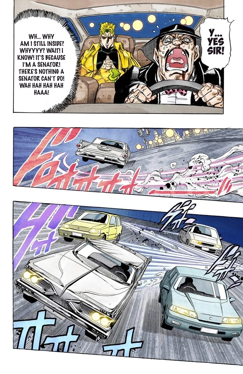 JoJo's Bizarre Adventure Part 3 - Stardust Crusaders (Official Colored) Chapter 138 page 9 - Chapter 138: DIO's World Part 5
