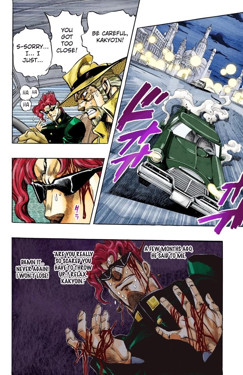 JoJo's Bizarre Adventure Part 3 - Stardust Crusaders (Official Colored) Chapter 139 page 10 - Chapter 139: DIO's World Part 6