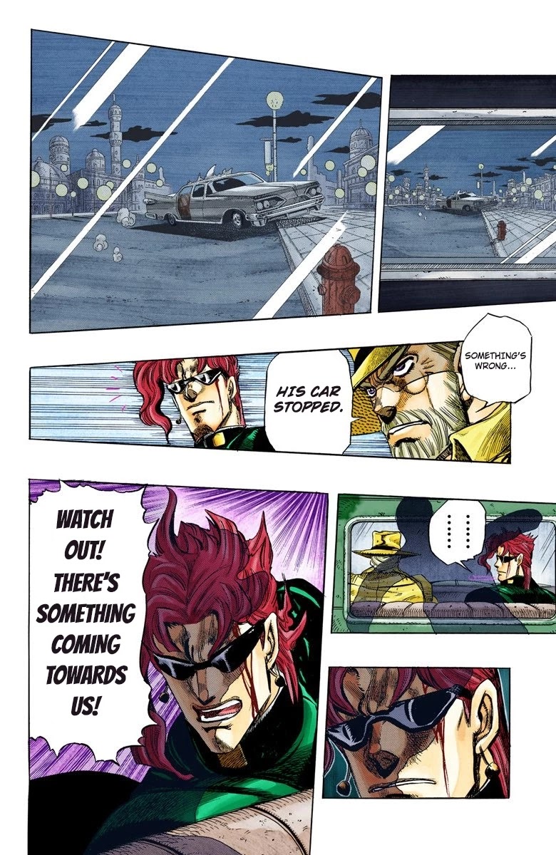 JoJo's Bizarre Adventure Part 3 - Stardust Crusaders (Official Colored) Chapter 139 page 12 - Chapter 139: DIO's World Part 6