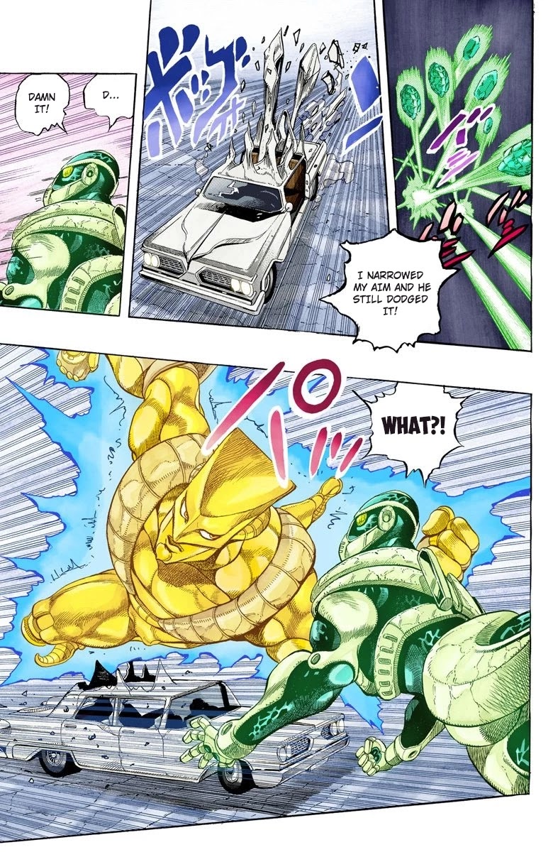 JoJo's Bizarre Adventure Part 3 - Stardust Crusaders (Official Colored) Chapter 139 page 5 - Chapter 139: DIO's World Part 6