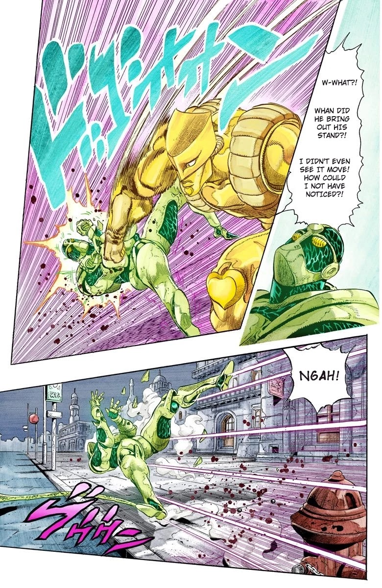 JoJo's Bizarre Adventure Part 3 - Stardust Crusaders (Official Colored) Chapter 139 page 7 - Chapter 139: DIO's World Part 6