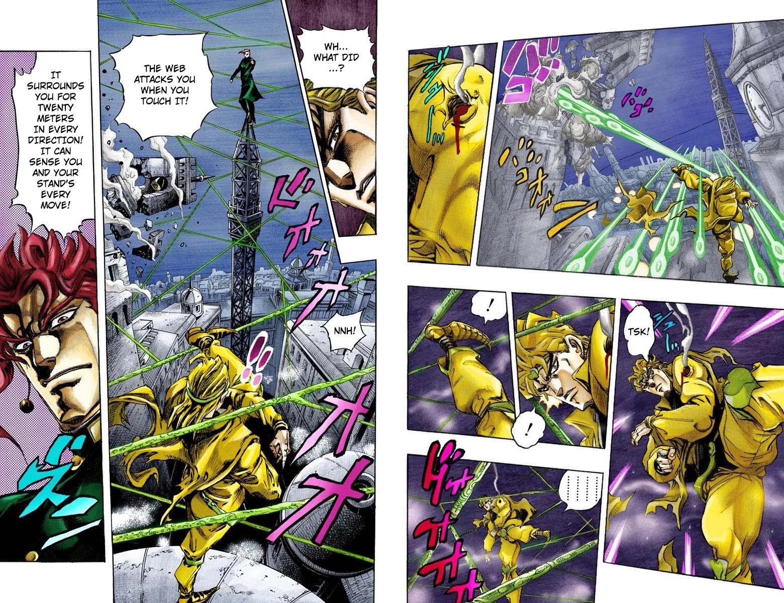 JoJo's Bizarre Adventure Part 3 - Stardust Crusaders (Official Colored) Chapter 140 page 7 - Chapter 140: DIO's World Part 7