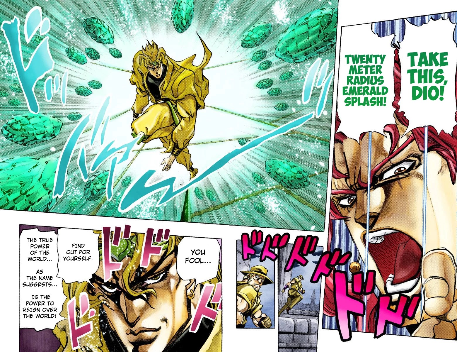 JoJo's Bizarre Adventure Part 3 - Stardust Crusaders (Official Colored) Chapter 140 page 8 - Chapter 140: DIO's World Part 7