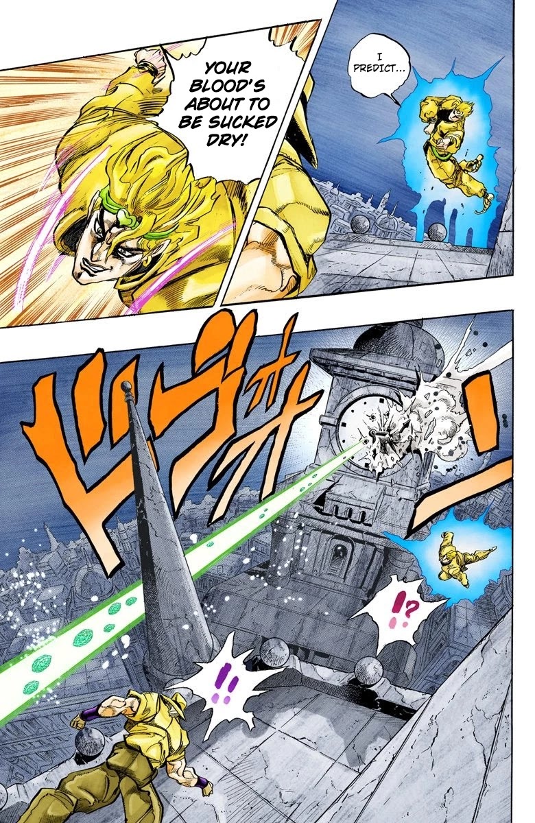 JoJo's Bizarre Adventure Part 3 - Stardust Crusaders (Official Colored) Chapter 141 page 11 - Chapter 141: DIO's World Part 8