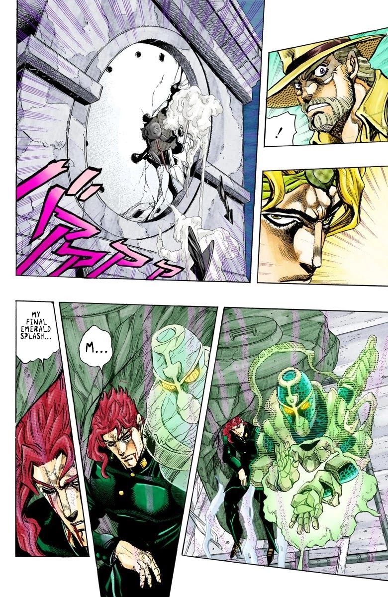 JoJo's Bizarre Adventure Part 3 - Stardust Crusaders (Official Colored) Chapter 141 page 12 - Chapter 141: DIO's World Part 8
